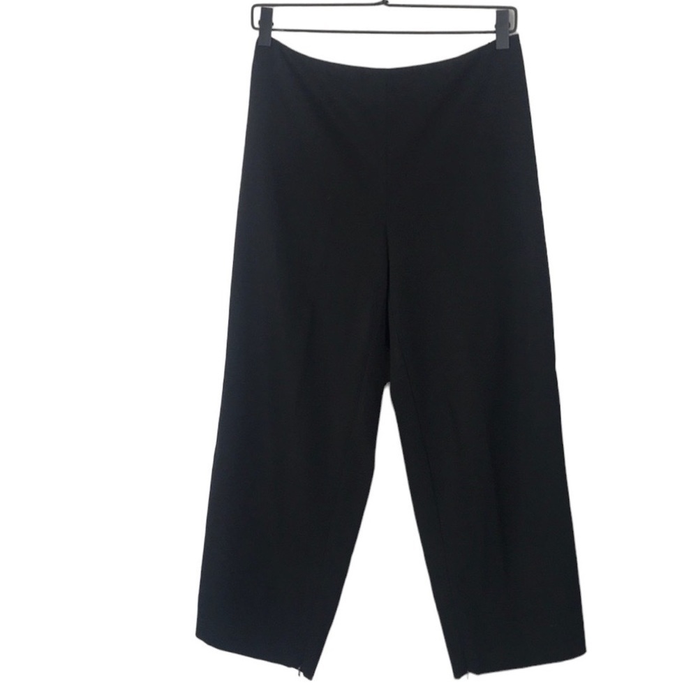 5/48 black high rise crop pant